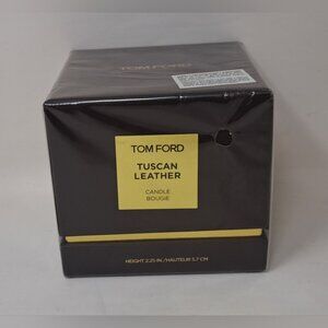 NWT Tom Ford Tuscan Leather Candle SEALED 2.25" MRSP $400